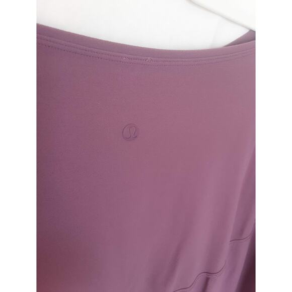 Lululemon Oversized Dolman Sleeve Tee Purple Sz M - Picture 3 of 4
